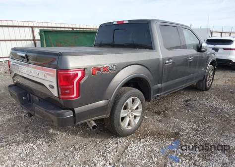2015 Ford F-150 Platinum from USA, damaged, VIN 1FTEW1EG7FFC93563